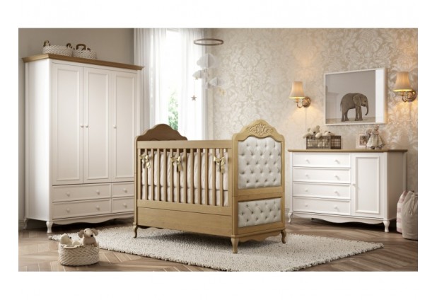 Dicas de decoração com móveis de madeira - Quarto do Bebê